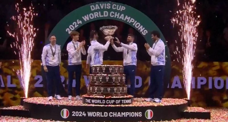 Jannik Sinner leads Italy to Davis Cup glory