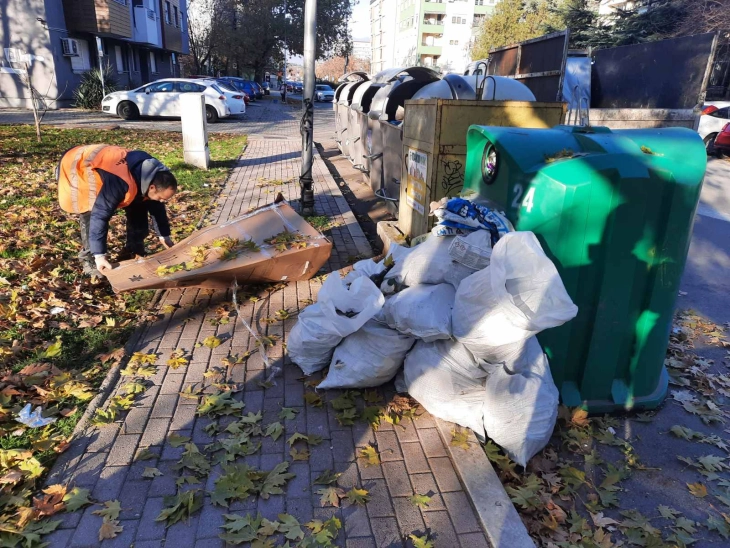 Викендов од диви депонии собрани околу 60 кубни метри отпад во општините Ѓорче Петров, Карпош и Чаир