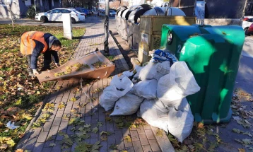 Викендов од диви депонии собрани околу 60 кубни метри отпад во општините Ѓорче Петров, Карпош и Чаир