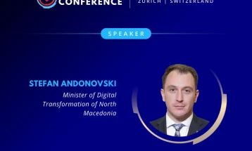 Ministri Andonovski në Konferencën globale kibernetike dhe Samitin e Aleancës Lindje-Perëndim 2024 në Cyrih