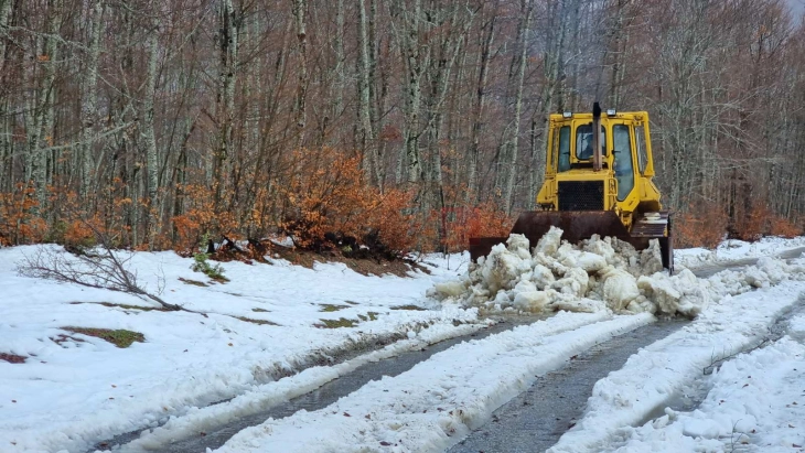 Në Hanet e Mavrovës ka rënë 61 centimetra borë, ndërsa më ftohtë këtë mëngjes në Kodrën e Diellit -3