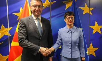 Mickoski in Brussels: Gov't remains focused on reforms, but not accepting ultimatums