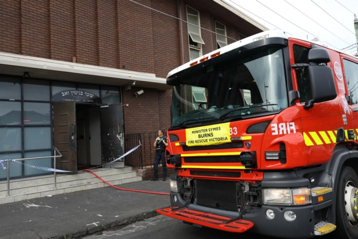 Australian PM condemns arson attack on Melbourne synagogue