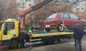 Санкции за 163 непрописно паркирани возила во Општина Центар