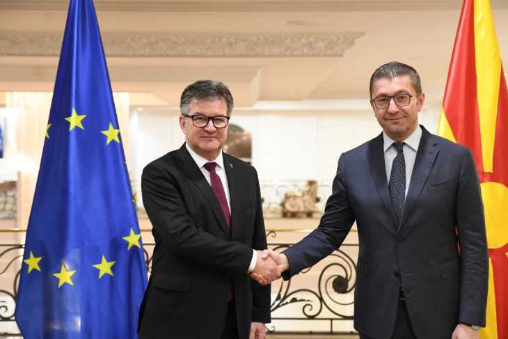 Mickoski – Lajčák: EU to intensify efforts to accelerate integration processes