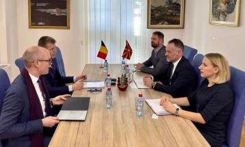 Deputy PM Fetai meets Belgian Ambassador Lambert