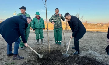 Се финализира иницијативата за зазеленување на Мега паркот во Карпош