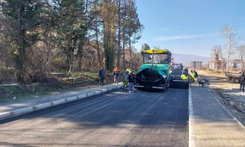 Пуштена во употреба нова улица во Струмица, ги поврзува стариот и новиот дел на градот