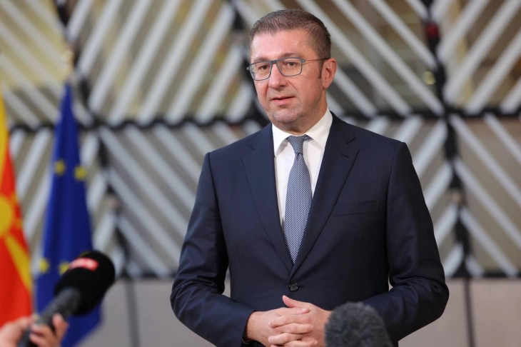 PM Mickoski takes part in EU-Western Balkans Summit in Brussels