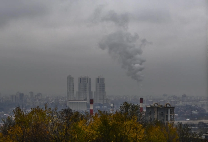 Скопје десетти најзагаден град во светот, прв во Европа