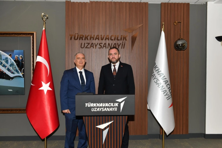 Minister Toshkovski visits Defense Industry Agency in Turkey