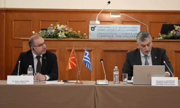 Customs Administration head Nikolovski meets Greek counterpart, Mourtidis