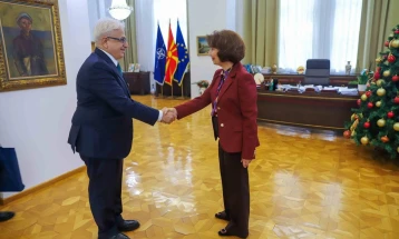 President Siljanovska-Davkova, Speaker Gashi meet with TIKA Vice President Çevik