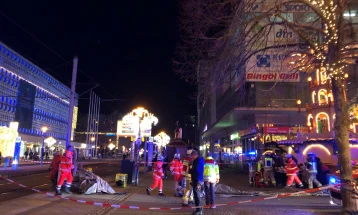 One dead, over 50 injured after car rams into German Christmas market