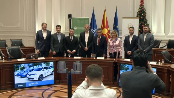 Electric car-sharing system soon to become part of public transport in Skopje