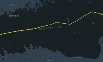 Естонската морнарица го штити подводниот електричен кабел во Балтичкото Море