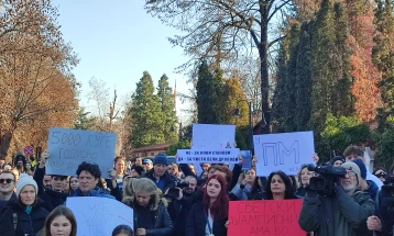 Në Shkup marsh i dytë protestues kundër ndotjes së ajrit (PLT)