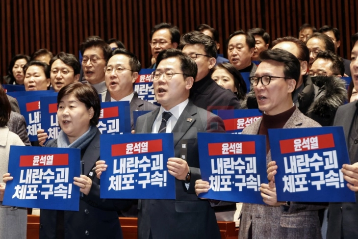 Kriza politike e Koresë së Jugut thellohet pas tentativës për arrestimin e presidentit të ndërruar Jun Suk-jeol