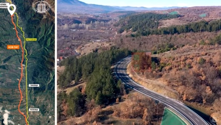 Nga Kriva Pallanka deri në Kumanovë do të udhëtohet për 40 minuta, lëshohet rruga ekspres Kriva Pallankë-Stracin