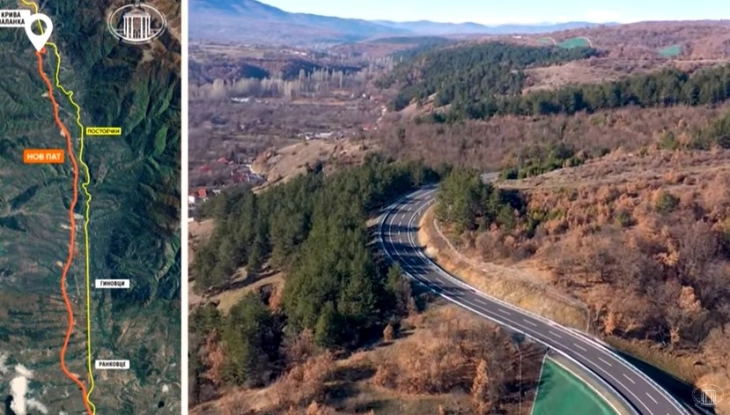 Kriva Palanka-Stracin expressway inaugurated, expected to cut down travel time