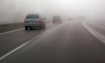 Fog reduces visibility on Gjavato, Bukovo slopes