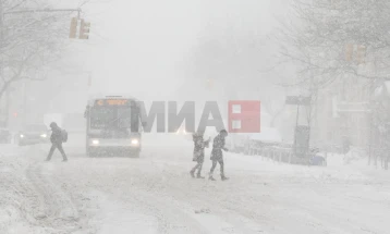 Miliona njerëz në mbarë SHBA-në do të goditen  nga një stuhi e borës