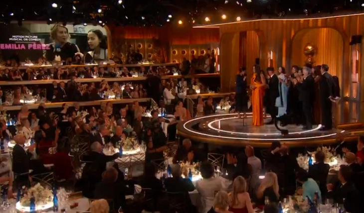 'The Brutalist' scoops Golden Globes, show dominated by first-timers