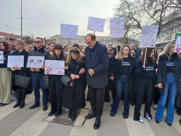 Family of young woman killed by drunk driver demands justice at Kavadarci protest