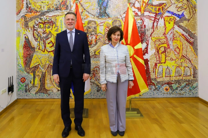 Siljanovska Davkova - Jandrokoviq: Kroacia si mike jonë e dëshmuar mund të na ndihmojë shumë në procesin e eurointegrimit