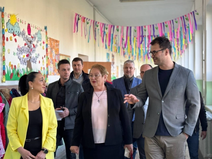 Почнува едносменска настава во училиштето „Димитар Поп Георгиев Беровски“ во Ѓорче Петров