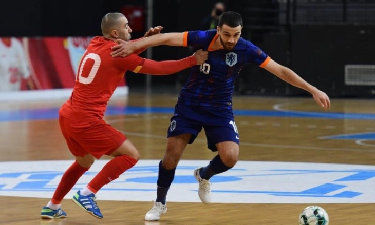 Футсал репрезентацијата на Македонија загуби со 3:0 од Холандија