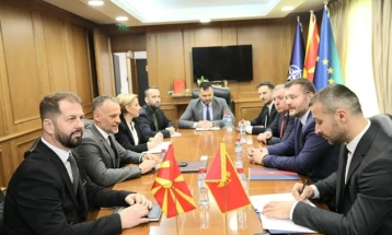 Deputy PM Fetai meets Montenegrin counterpart Koprivica