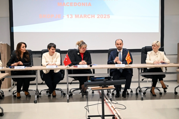 Размена на искуства и предизвици на патот кон ЕУ во фокусот на средбата на министерот Муртезани со турски експерти