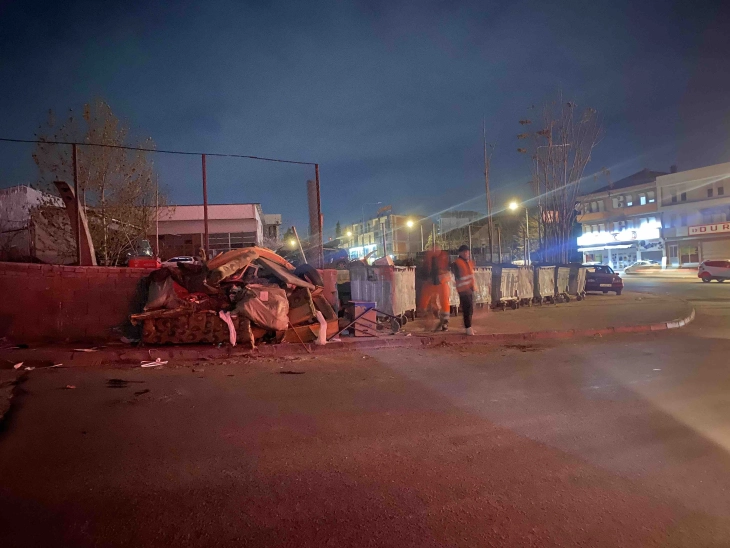 Largohen 75 metra kub mbetje nga deponitë në Çair, Butel dhe Gjorçe Petrov