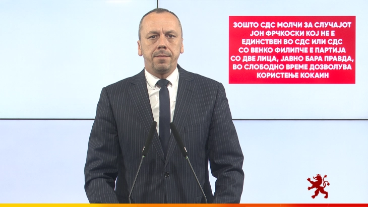 Петрушевски: Зошто СДС молчи за случајот Јон Фрчкоски 