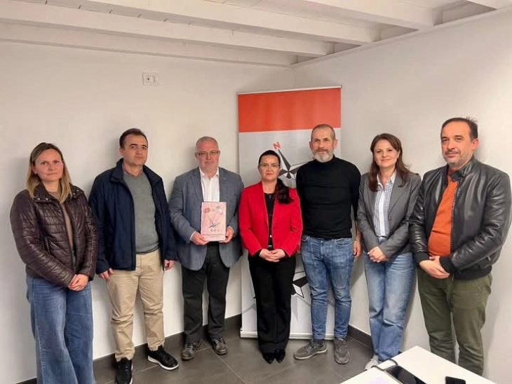 Директорот на Агенцијата за иселеништво, Горан Ангелов на средба со претседателот на „АПИ НОРДЕСТ“ Мунир Шемши (КРГ)