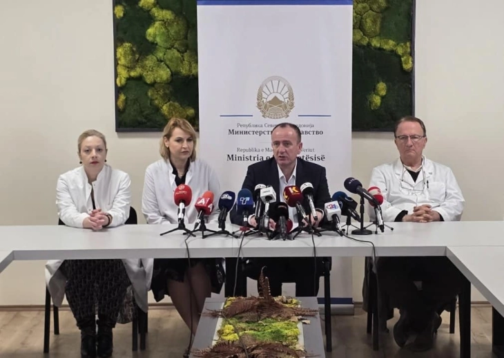 Four returning patients in good health, eight more expected today