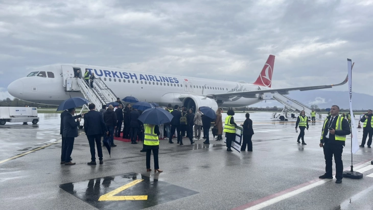 Стартува новата авиолинија од Истанбул до Охрид