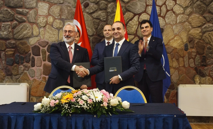 North Macedonia’s ATS Group and Türkiye's MKE sign memorandum of cooperation in defense industry