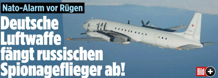 Билд: Руски извидувачки авион се приближи до германскиот брег на Балтикот