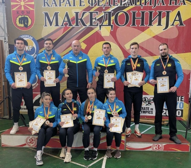 Макпетрол најуспешен на Државното карате првенство