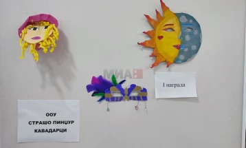 Во Кавадарци изложба на првоаприлски маски со хуманитарен карактер 