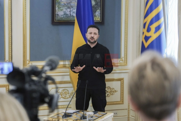 Zelenski të premten do të bisedojë  për vendosjen e kontigjentit ndërkombëtar në Ukrainë