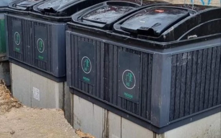 ЈП „Чистота и зеленило“ поставува полуподземни контејнери на седум локации во Куманово