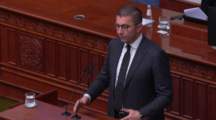 PM Mickoski says never condemned anyone in statements over Kochani nightclub fire