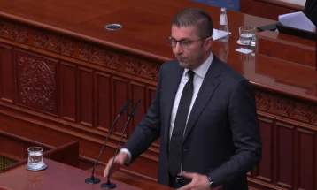 PM Mickoski says never condemned anyone in statements over Kochani nightclub fire