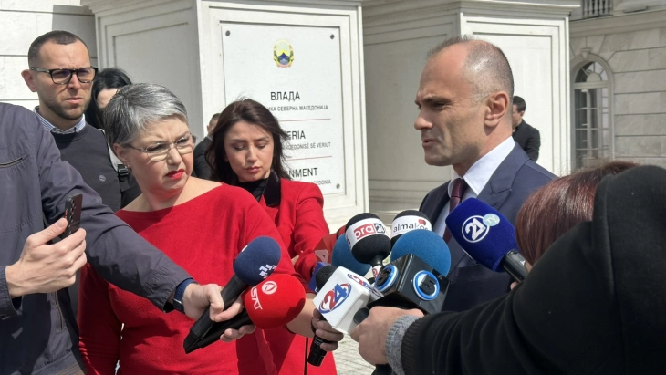 Filipche after Mickoski meeting: We will form workgroups on judiciary, energy, health care reforms