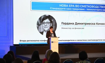 Dimitrieska- Koçoska në Konferencën rajonale të kontabilistëve: Kontabilitet me zbatim të standardeve ndërkombëtare për konkurrencë më të madhe të kompanive dhe zhvillim të ekonomisë