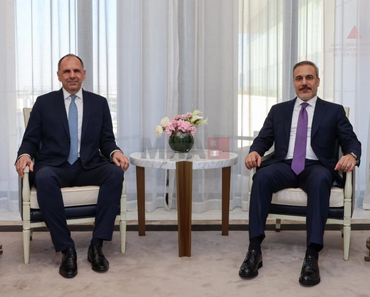 Takim Gerapetritis - Fidan në margjinat e takimit ministror të NATO-s në Bruksel