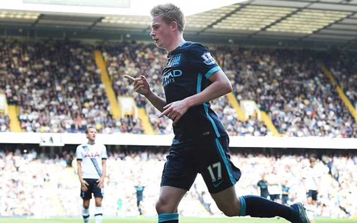 Гвардиола се збогуваше со Де Бруин